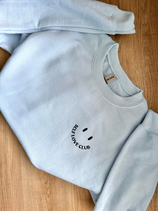 Self care club crewneck