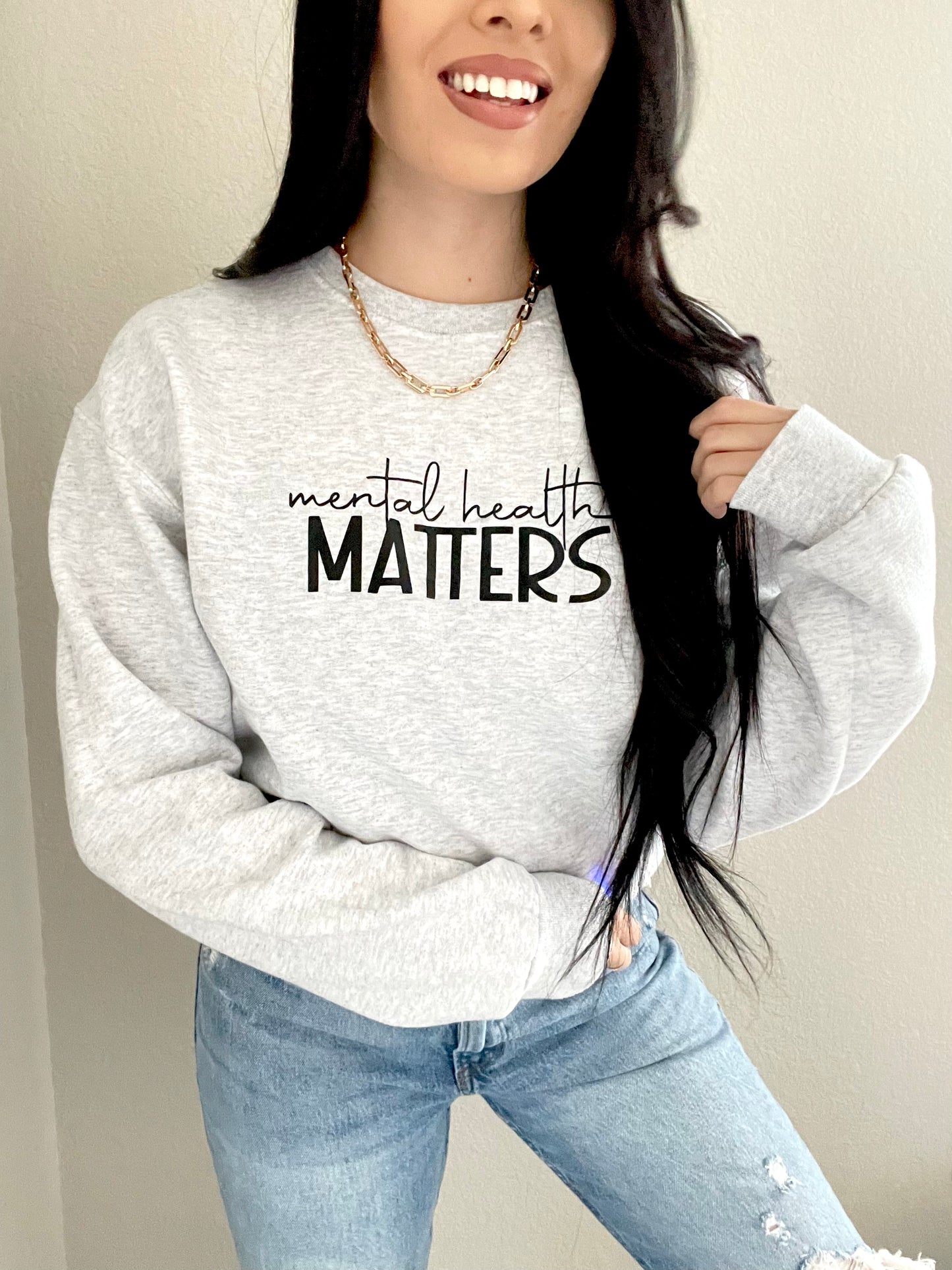 Mental Health Matters Crewneck